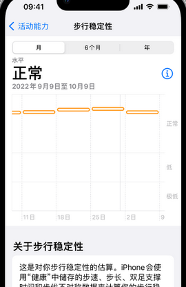 舞阳iPhone手机维修如何在iPhone开启'步行稳定性通知'