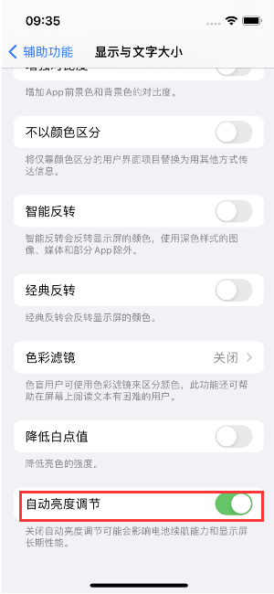 舞阳苹果15维修店分享iPhone 15 Pro系列屏幕亮度 