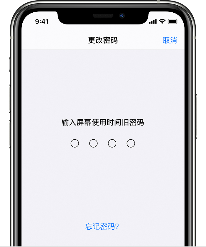 舞阳苹果手机维修分享iOS 14 忘记屏幕使用时间密码怎么办 